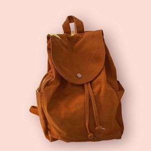 BAGGU Cotton Backpack - Terracotta Color